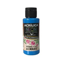 Tinta Acrílica - Fluorescente - 60ml - Acrilex.