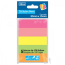 Bloco adesivo tili notes 50x15mm - 5 cores - Tilibra