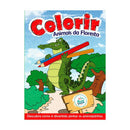 Colorir - Animais da Floresta - Passo a Passo