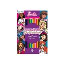 Kit de Colorir - Barbie Admiráveis Profissões - Ciranda Cultural.