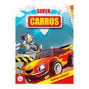 Livro Colorir - Carros - Passo A Passo