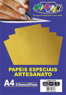 Papel Especial - Lamicote - A4 - 250g/m - C/10 Fls - Off Paper.