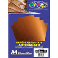 Papel Especial - Lamicote - A4 - 250g/m - C/10 Fls - Off Paper.