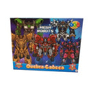 Quebra Cabeça - Mega Robots - 200 Peças - GGB