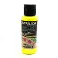 Tinta Acrílica - Fluorescente - 60ml - Acrilex.