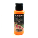 Tinta Acrílica - Fluorescente - 60ml - Acrilex.