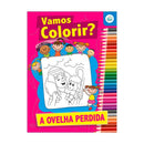 Vamos Colorir? - A Ovelha Perdida - Passo a Passo