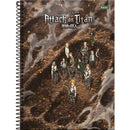 Caderno - 1 Matéria - Attack on Titan - 80 Fls - Foroni