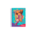 Caderno - 1 Matéria - Masha e o Urso - 80 Fls - Jandaia.