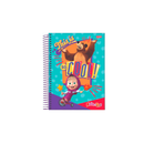 Caderno - 1 Matéria - Masha e o Urso - 80 Fls - Jandaia.
