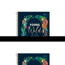 Caderno - 10 Matérias - Jungle Heart - 160 Fls - Tilibra.