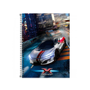 Caderno - 10 Matérias - XRacing - 192 Fls - Tilibra FA