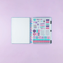 Caderno - Lets Glitter Ocean Blue - Grande - Caderno Inteligente