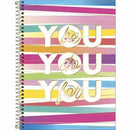 Caderno Be Nice - Colegial 1 Matéria - 80 Fls - Tilibra.