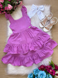 Vestido Banana Club Mariana Modinha Lilas