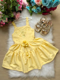 Vestido Blogueirinha Cecilia Amarelo