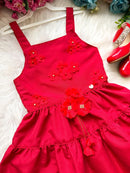 Vestido Blogueirinha Cecilia Vermelho