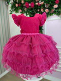 Vestido Ysa Kids Belinda Pink