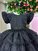 Vestido Ysa Kids Belinda Preto