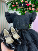 Vestido Ysa Kids Belinda Preto