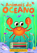 Animais Do Oceano - Arte Com Estêncil - Ciranda Cultural