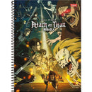 Caderno - 1 Matéria - Attack on Titan - 80 Fls - Foroni