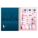 Caderno - 1 Matéria - Colegial - 80 Fls - Aloha - Tilibra.