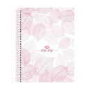 Caderno - 10 Matérias - Rosa Rose - 160 Fls - São Domingos.