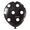 Balão Bexiga Temático 11" Bolinhas Poá  – 25 Unidades – Art Latex