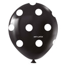 Balão Bexiga Temático 11" Bolinhas Poá  – 25 Unidades – Art Latex