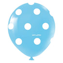 Balão Bexiga Temático 11" Bolinhas Poá  – 25 Unidades – Art Latex