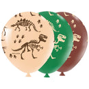 Balão Bexiga Temático 11" Dinossauros Sortidos  – 25 Unidades – Art Latex