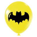 Balão Bexiga Temático 11" Heróis  – 25 Unidades – Art Latex