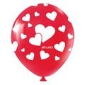 Balão Bexiga Temático 11" Love Amor  – 25 Unidades – Art Latex