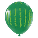 Balão Bexiga Temático 11" Melancia Fruta – 25 Unidades – Art Latex