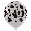Balão Bexiga Temático 11" Vaca Vaquinha Fazenda – 25 Unidades – Art Latex