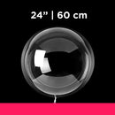 Balão Bubble Transparente 5" 9" 12" 18" e 24" - 1 unidade