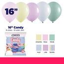 Balão Candy 16" Diversas Cores  – 12 Unid – Art Latex