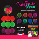 Balão Neon 16" Diversas Cores  – 12 Unid – Art Latex