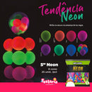 Balão Neon 5" Diversas Cores  – 25 Unid – Art Latex