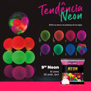 Balão Neon 9" Diversas Cores  – 25 Unid – Art Latex