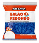 Balão Redondo 12" Diversas Cores  – 24 Unid – Art Latex