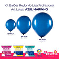 Kit 3 Pacotes Balões Bexigas Redondo Liso Profissional – 5" , 9" e 16" – Art Latex