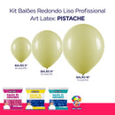 Kit 3 Pacotes Balões Bexigas Redondo Liso Profissional – 5" , 9" e 16" – Art Latex