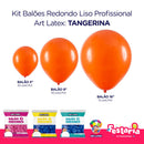 Kit 3 Pacotes Balões Bexigas Redondo Liso Profissional – 5" , 9" e 16" – Art Latex