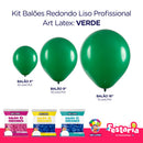 Kit 3 Pacotes Balões Bexigas Redondo Liso Profissional – 5" , 9" e 16" – Art Latex
