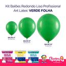 Kit 3 Pacotes Balões Bexigas Redondo Liso Profissional – 5" , 9" e 16" – Art Latex