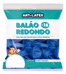 Balão Redondo 16" Diversas Cores  – 12 Unid – Art Latex