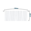 Cortina de Pia Cozinha 100% PVC
