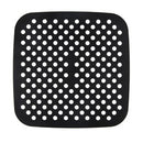 Tapete Forro Protetor Silicone Para Airfryer Antiaderente Cor Preto